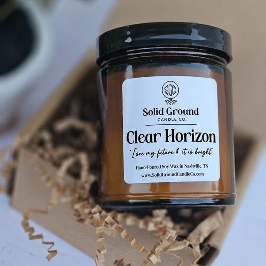 Clear Horizon | Soy Wax Candle - 9oz Jar