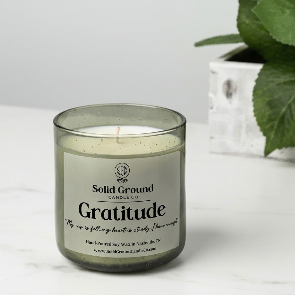 Gratitude | Soy Wax Candle - 12oz Tumbler