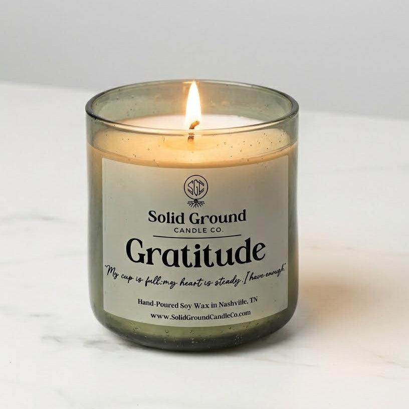 Gratitude | Soy Wax Candle - 12oz Tumbler