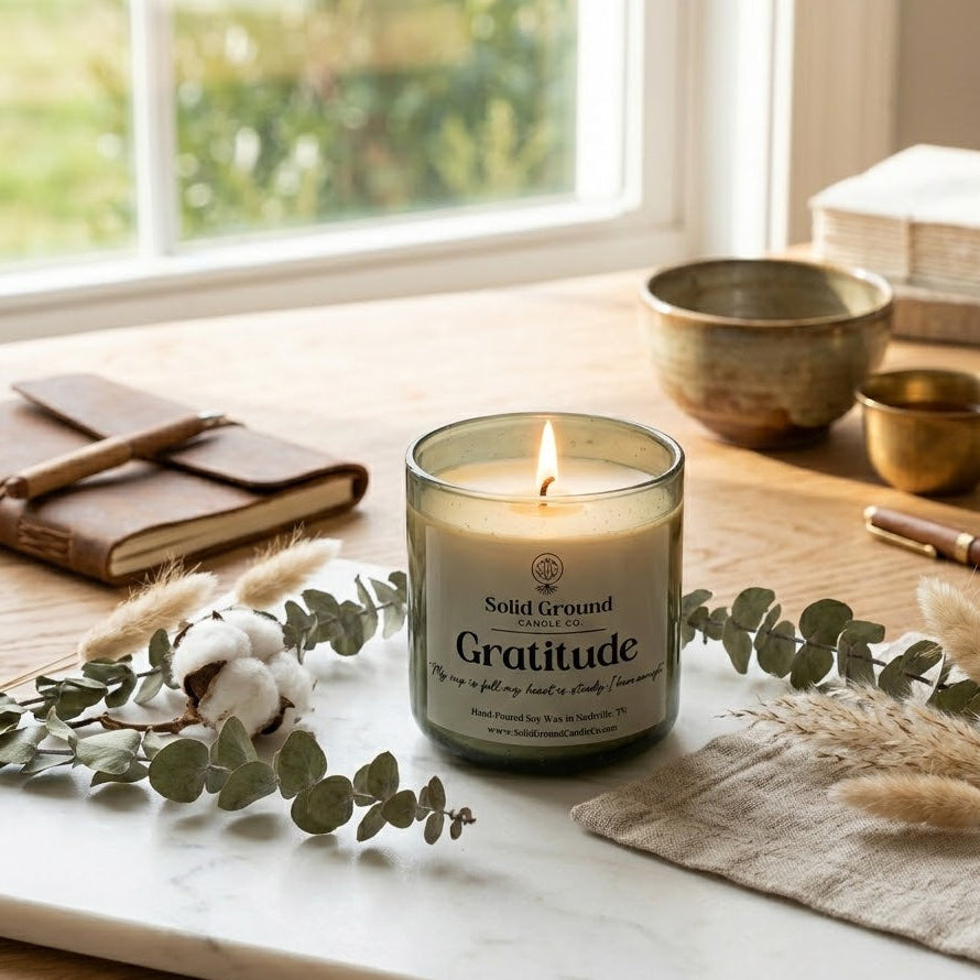 Gratitude | Soy Wax Candle - 12oz Tumbler