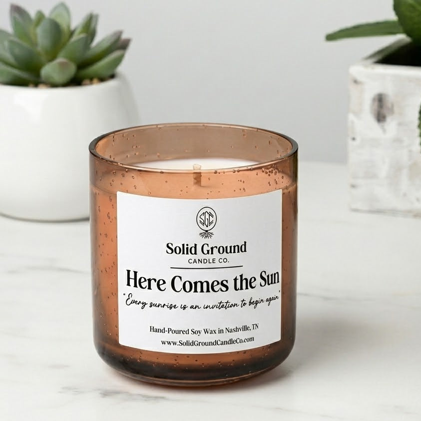 Here Comes the Sun | Soy Wax Candle - 12oz Tumbler