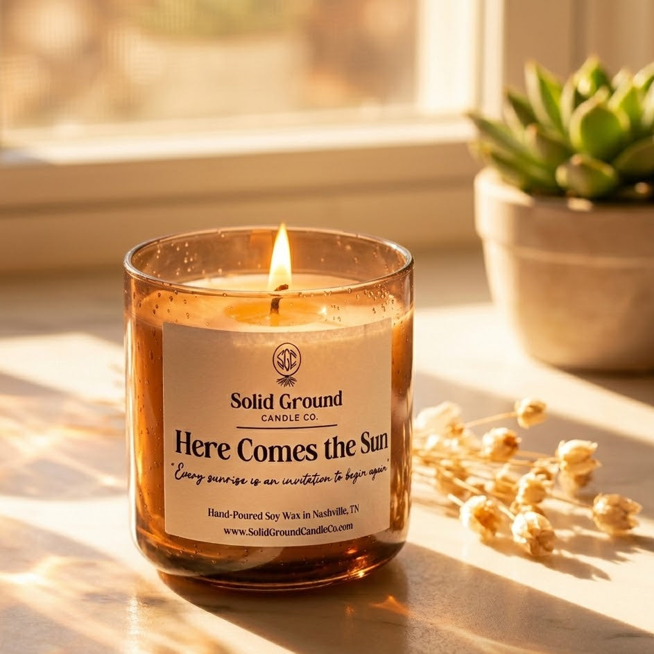 Here Comes the Sun | Soy Wax Candle - 12oz Tumbler