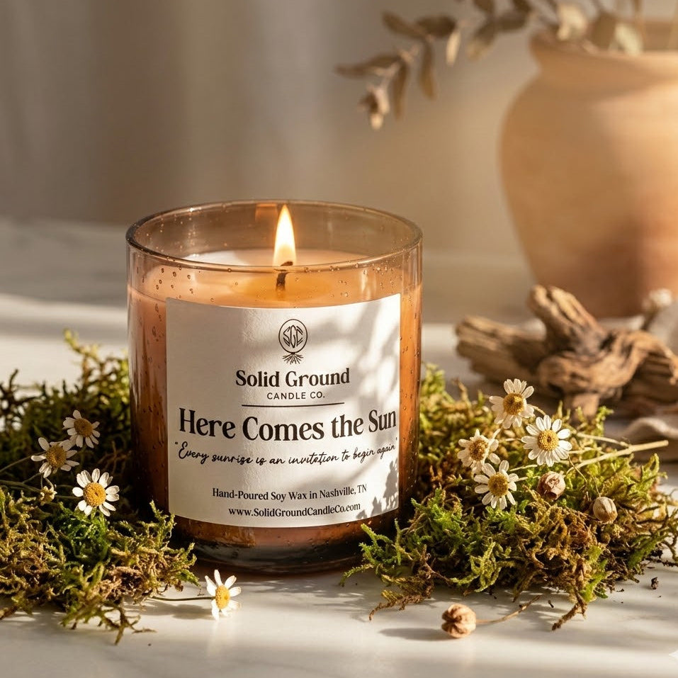 Here Comes the Sun | Soy Wax Candle - 12oz Tumbler