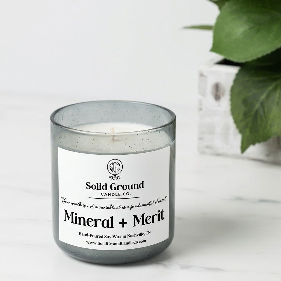 Mineral + Merit | Soy Wax Candle - 12oz Tumbler