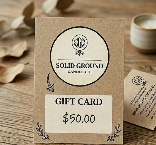 Solid Ground Candle Co. Gift Card