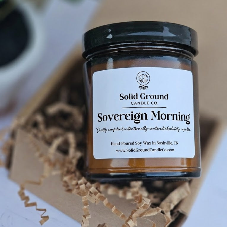 Sovereign Morning | Soy Wax Candle - 9oz Jar