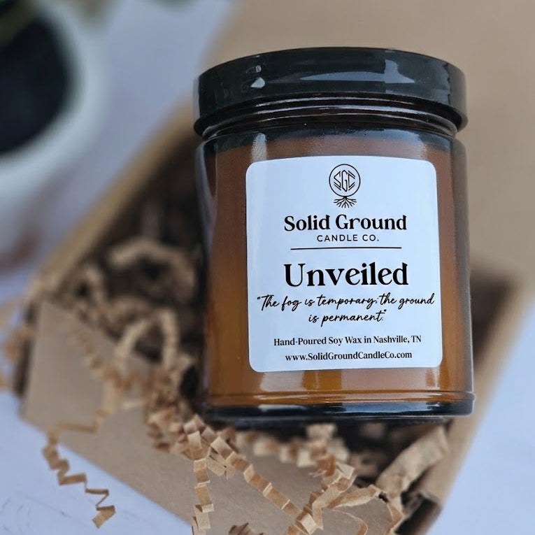 Unveiled | Soy Wax Candle - 9oz Jar