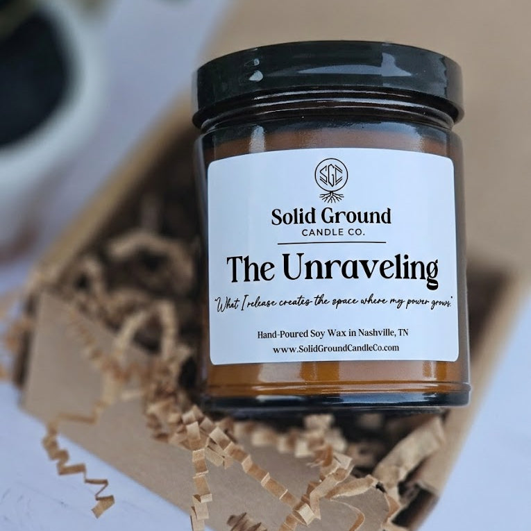 The Unraveling | Soy Wax Candle - 9oz Jar