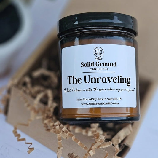 The Unraveling | Soy Wax Candle - 9oz Jar